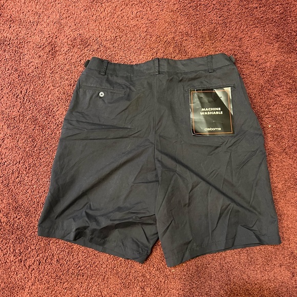 Mens Claiborne golf or casual shorts size 36 Navy Blue ! NWT ! - Picture 2 of 3